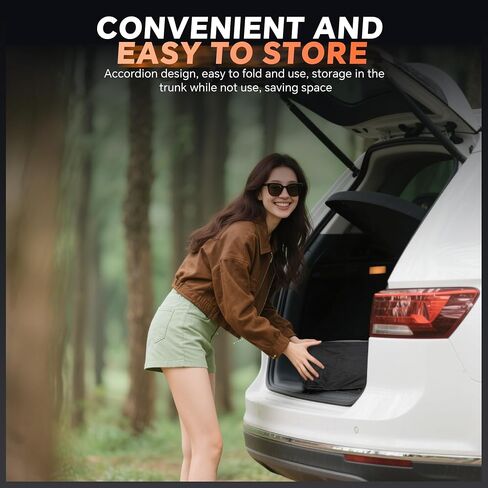 Custom Fit Windshield Sun Shade for Le-xus TX TX350/500h/550h+ 2024-2026 - Accordion Folding Design Window Sunshade Car Accessories, Full Coverage Sun Visor Protector - Blocks 99% UV Rays in Saudi Arabia
