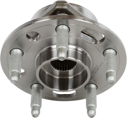 AutoShack Front Wheel Hub Bearing Pair of 2 Driver and Passenger Side Replacement for Chevrolet Equinox Impala Malibu Limited GMC Terrain Buick LaCrosse Regal Cadillac XTS CTS AWD FWD 5-Lug HB613290PR in Saudi Arabia