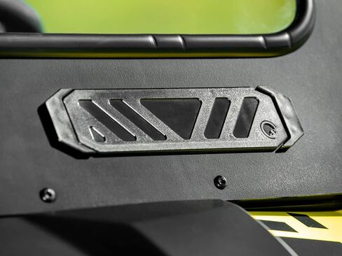 SuperATV Vented Front Glass Windshield for 2016+ Can Am Defender HD (See Fitment) | DOT Approved Laminated Safety Glass Windshield | Includes Manual Wiper | Easy Install in Saudi Arabia