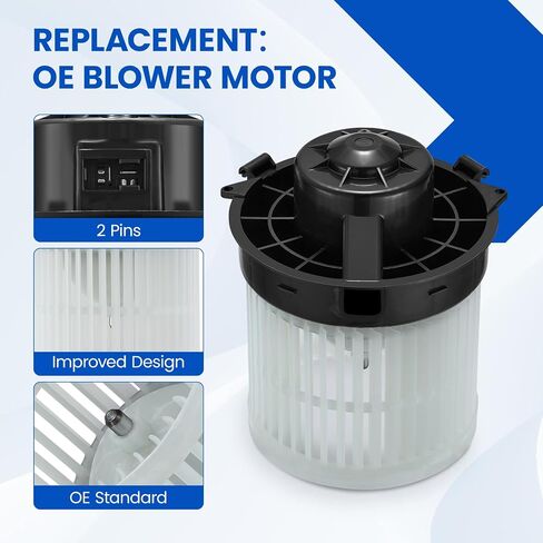HVAC Blower Motor 700285 Compatible with Nissan Versa 2012-2018, Versa Note 2014-2017, Blower for 27226-3AN0A, 272263AN0A, 75013 A/C Blower Motor Assembly in Saudi Arabia