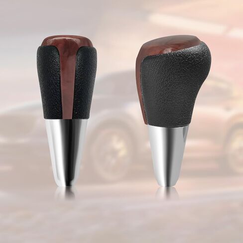 Black Walnut Wood Gear Shift Knob Shifter Compatible with Toyota Camry 2012-2017 Corolla 2014-2018 Rav4 2013-2017 Prius C 2012-2017 Yaris 2015-2017 in Saudi Arabia