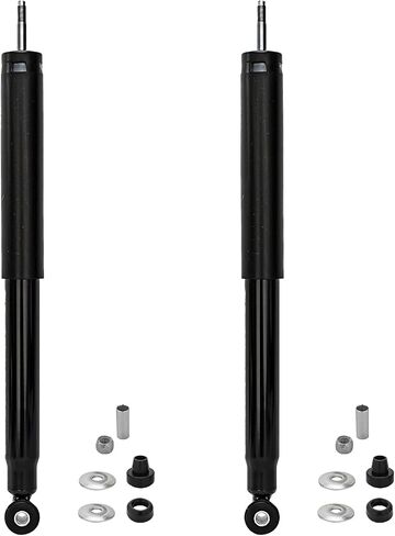 Detroit Axle - 4WD Strock Absorbers Kit لعام 2003 2004 2005 Dodge RAM 2500 3500 ، 4 امتصاصات الصدمات الأمامية والخلفية ، 2 روابط شريط التأثير الأمامية in Saudi Arabia
