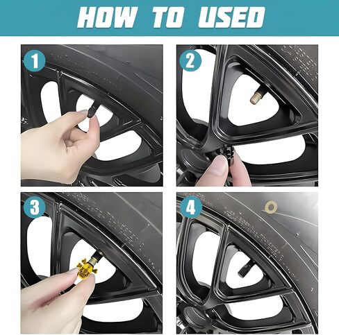 HZEL 8PCS CAR CAR EDALVE STAL CAP ، Skull Astrict Moster Extral Valve Dust Wost with Antirt CoRPER CORE ، يغطي هواء عجلات الأتربة التلقائي الملحقات ، Universal for Truck Sedan Bike (Skull A/Silver) in Kuwait