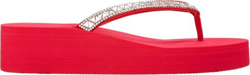 CLOVERLAY Women's Flip Flops Flat Sandals Comfortable Soft Cushion Summer Beach Thong Sandals in Kuwait