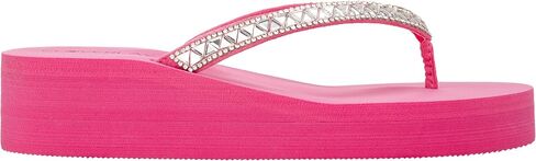 CLOVERLAY Women's Flip Flops Flat Sandals Comfortable Soft Cushion Summer Beach Thong Sandals in Kuwait