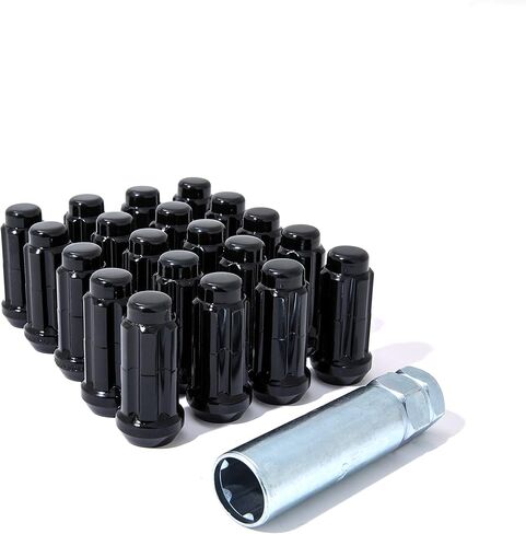 Gorilla Automotive K5TS-14150BGR 5LUG 14-1.50 spline wik truck blk gor in Saudi Arabia