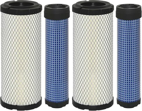 2 PCS P821575 & P822858 Outer Inner Air Filter Set - Compatible with Donaldson FPG05 Air Cleaners, Kawasaki 11013-7044 & 11013-7045, Donaldson Kohler 25-083-01-S in Kuwait