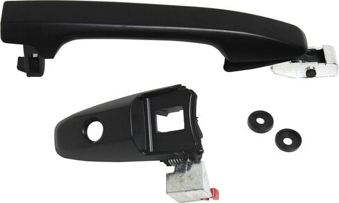 Garage-Pro Exterior Door Handle Compatible with Honda Civic 2006-2011, Pilot 2009-2014 Primed With Key Hole Front, Driver Side in Saudi Arabia