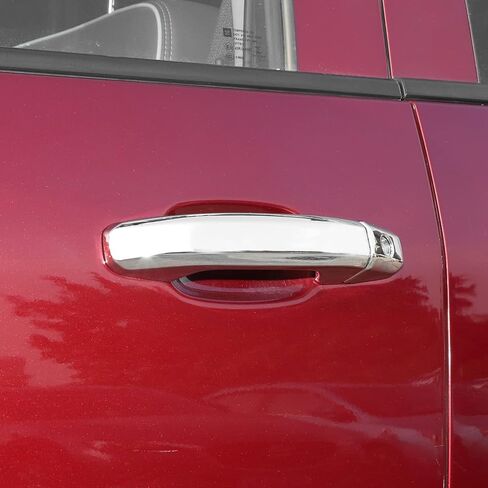 JeCar White Door Handle Cover Fit for Chevrolet Silverado/GMC-Sierra 2014+ in Kuwait