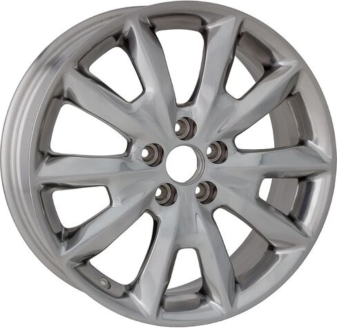 New Wheel 18x7 inch Rim For 2014-2018 Jeep Cherokee Polished 5 x 110 mm10 Spoke in Saudi Arabia