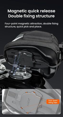 Loboo Tank Bag Ring Quick Disassembly And Non-Contact With The Paint Surface Of The Fuel Tank Will Not Damage The Paint Surface, Compatible With BMW R1300GS(2023-) in Kuwait