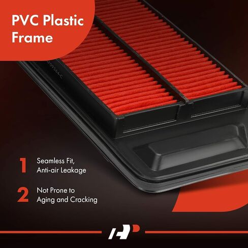 A-Premium Pre-oiled Engine Air Filter Compatible with Honda Accord 2003-2007 & Acura TSX 2004-2008, 2.4L, Replace# SPA2276 in Saudi Arabia