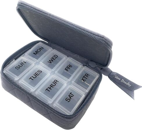 Vera Bradley Travel Pill Case Classic Black in Kuwait