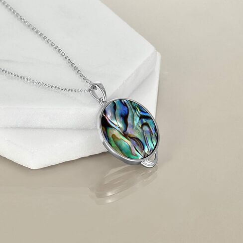 POPLYKE Mermaid Necklace 925 Sterling Silver Classic Necklace Mermaid Pendant Birthday Gifts Jewelry for Women in Saudi Arabia
