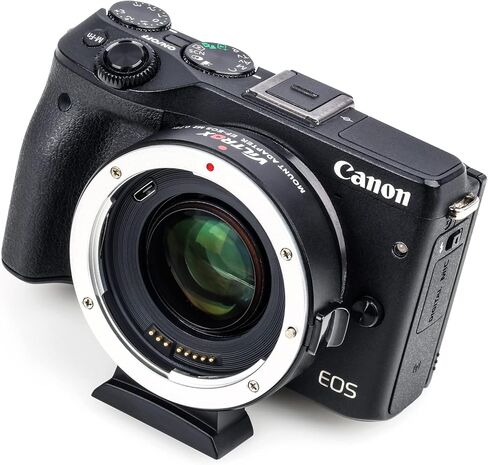 VILTROX EF-EOS M2 Speed Booster 0.71x Canon EF Lens to EF-M Mount Speedbooster for Canon m50 ii m6 ii m200 m50 m6 m5 in Saudi Arabia
