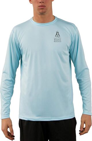 Coastal Classics Exuma Bahamas Men's UPF 50+ Sun Protection Long Sleeve T-Shirt in Saudi Arabia