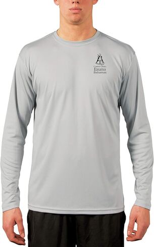 Coastal Classics Exuma Bahamas Men's UPF 50+ Sun Protection Long Sleeve T-Shirt in Saudi Arabia
