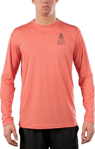 Coastal Classics Exuma Bahamas Men's UPF 50+ Sun Protection Long Sleeve T-Shirt in Saudi Arabia