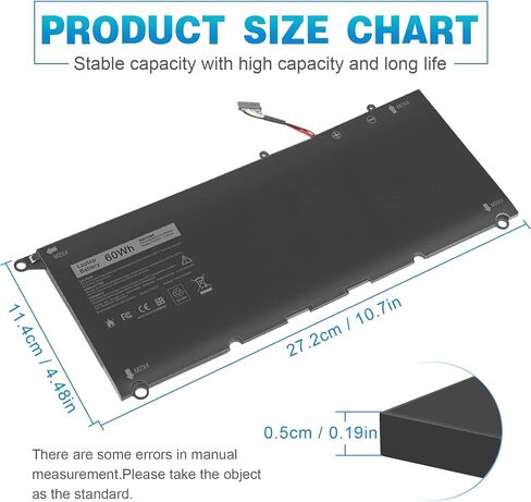 G91J0 41WH استبدال البطارية لـ Dell Latitude 3320 3330 3420 3520 Inspiron 3510 3511 3515 3525 3530 5310 5410 5418 5510 5515 5518 14 Plus 7420 7415 2-In-1 Vostro 5620 5625 V6W33 Tn70C in Saudi Arabia