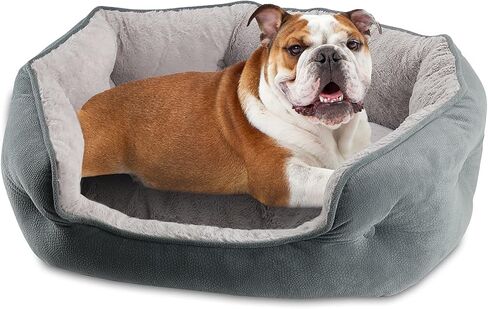 Arlee Cozy Oval Round Cuddler Pet Dog Bed - Memory Foam - Assembled USA - Medium/Large - Sand in Saudi Arabia