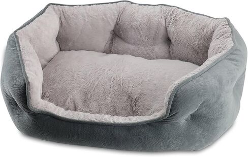 Arlee Cozy Oval Round Cuddler Pet Dog Bed - Memory Foam - Assembled USA - Medium/Large - Sand in Saudi Arabia