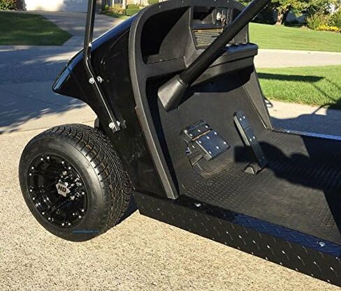Sti HD3 Gloss Black 10 "Golf Cart Wheels و 205/50-10 Dot Golf Cart Carbo - مجموعة من 4 in Saudi Arabia