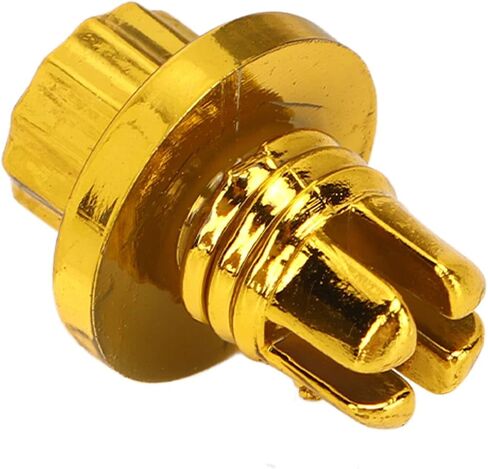 25pcs Wheel Rim Rivets, 7mm/0.28in Decorative Nails Wheel Rim Lip Rivets Nuts Replacement Rivets Gold ABS Wheel Lip Rivets Nuts in Saudi Arabia