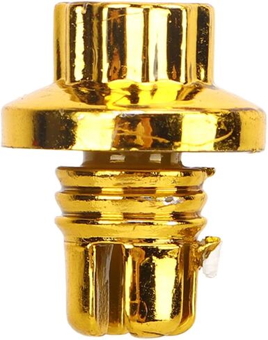 25pcs Wheel Rim Rivets, 7mm/0.28in Decorative Nails Wheel Rim Lip Rivets Nuts Replacement Rivets Gold ABS Wheel Lip Rivets Nuts in Saudi Arabia