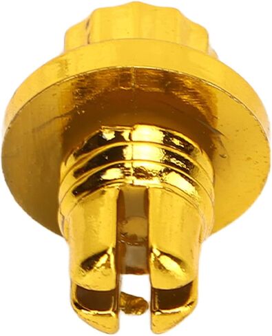 25pcs Wheel Rim Rivets, 7mm/0.28in Decorative Nails Wheel Rim Lip Rivets Nuts Replacement Rivets Gold ABS Wheel Lip Rivets Nuts in Saudi Arabia