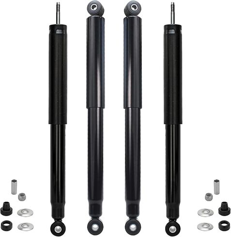 Detroit Axle - 4 امتصاصات الصدمات لعام 1994-2002 دودج رام 2500 3500 ، 1995 1996 1997 1998 1999 2000 2001 امتصاص الصدمات الأمامي والخلفي in Saudi Arabia
