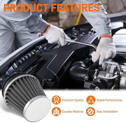 4pcs 52mm دراجة نارية مرشح هواء مرشح مرشح القرحة ل yamaha ل Honda لسوزوكي ل kawasaki دراجة الأوساخ ATV الدراجة الدراجة الدراجة البخارية عتيقة in Saudi Arabia