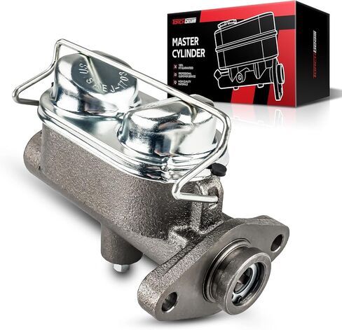 Torchbeam Brake Master Cylinder with Reservoir, Direct Fit Replacement for Jeep DJ5 1970-1973, DOT Approved, Iron Alloy, Includes Mounting Hardware in Saudi Arabia