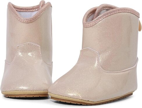 ESTAMICO Baby Girls Embroidery Western Boots in Kuwait