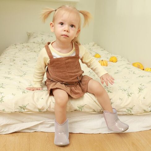 ESTAMICO Baby Girls Embroidery Western Boots in Kuwait