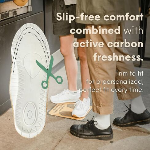 HANDARTE Leather Orthopedic Insoles | Padded Comfort Shoe Inserts for Men/Women | 100% Natural Goatskin - ChromeFree, Anti Sweat & Anti-Odor - Suitable for No-Socks (US W10/M8.5 | EU42) in Saudi Arabia