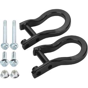 ONER Tow Hooks Compatible with 2019 2020 2021 & Newer Chevy Silverado 1500, Replaces # 84280202(RED) in Kuwait