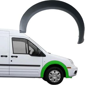فتحة فتح العجلة الأمامية لوحة العجلة Fender Flare القوس المصبوب الخارجي تناسب Ford Transit Connect XL XL XL 2010 2011 2013 (جانب السائق الأيسر) in Kuwait