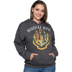 Harry Potter Womens Hoodie Hogwarts Crest Pullover Sweatshirt in Kuwait
