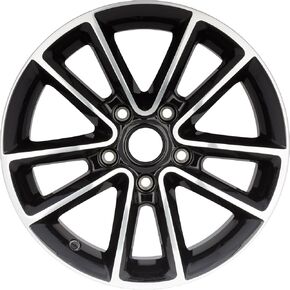New Wheel 17x6.5 inch Rim For 2011-2020 Dodge Grand Caravan Polished Face with Painted Black Pockets 5 x 127.0 mm5 Spoke in Saudi Arabia