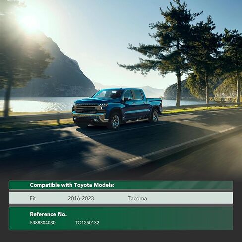 Yhtauto Front Side Engine Splash Shield متوافق مع Toyota Tacoma 2016-2023 حراس حالة المحرك in Saudi Arabia