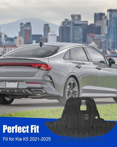 محرك أمامي لافتة درع درع الطويف متوافقة مع KIA K5 2021 2022 2023 2024 2025 in Saudi Arabia