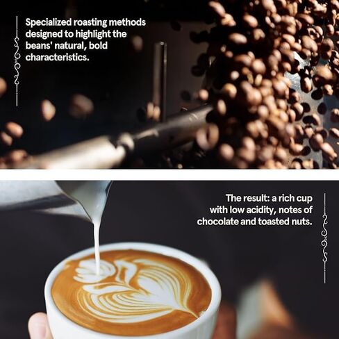 BROOKLYN COFFEE Whole Bean, French Dark Roast (5lb) Silky Smooth, Bold, Balanced - Fresh Bulk Coffee Beans Roasted Weekly in NYC in Saudi Arabia