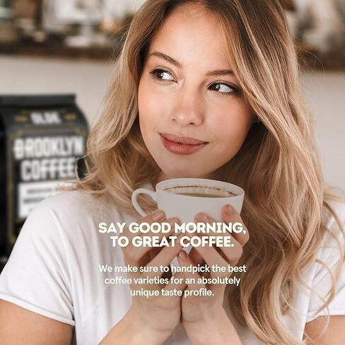 BROOKLYN COFFEE Whole Bean, French Dark Roast (5lb) Silky Smooth, Bold, Balanced - Fresh Bulk Coffee Beans Roasted Weekly in NYC in Saudi Arabia