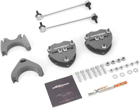 MaxPeedingrods 2 "Front & 1.5" مجموعة الرفع الخلفي لـ Honda Ridgeline 2017-2023 ، مع روابط نهاية Sway Bar الموسعة ، مجموعة تسوية التعليق in Kuwait