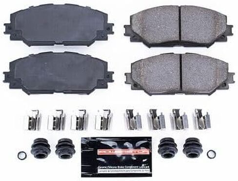 Power Stop Z23-1210 Front Z23 Sport Carbon Carbon Carbon Carbon Confited Pads مع أجهزة لـ HS250H ، Pontiac Vibe ، Scion XB ، Scion XD ، Corolla ، Matrix ، Prius V ، Rav4 [Model) in Saudi Arabia