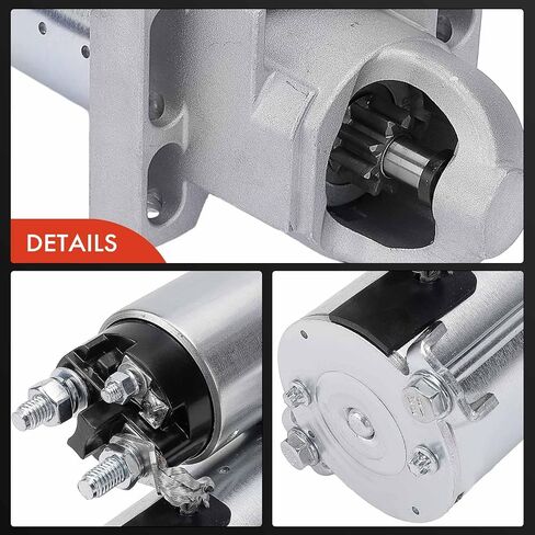 A-Premium Starter Motor Compatible with Chevrolet Silverado 1500, Silverado 1500 Classic, Express 1500 2500, Blazer & GMC Sierra 1500, Sierra 1500 Classic, Savana 1500 2500, 12V 1.35KW 9-Teeth CW in Saudi Arabia