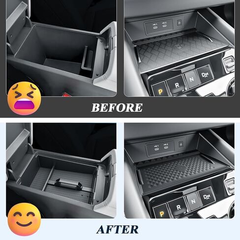 BIBIBO for 2026 Pathfinder Center Console Organizer 2026 Nissan Pathfinder (S/SV/Rock Creek/SL/Platinum) Console Armrest Insert Tray 2026 Nissan Pathfinder Accessories in Kuwait