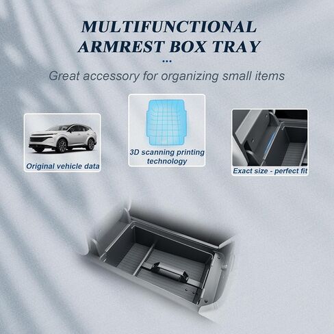 BIBIBO for 2026 Pathfinder Center Console Organizer 2026 Nissan Pathfinder (S/SV/Rock Creek/SL/Platinum) Console Armrest Insert Tray 2026 Nissan Pathfinder Accessories in Kuwait