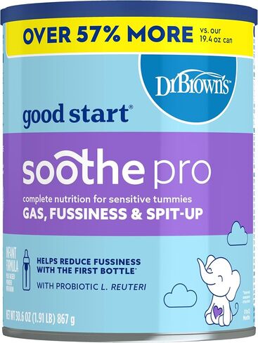 Gerber Good Start Baby Formula Powder, SoothePro Comforting Probiotics, Stage 1, 12 Ounces in Kuwait