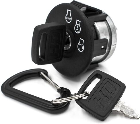 HD Switch STANT STARTER مفتاح مفتاح استبدال BUSHHOG بوش HOG 50047912 W/ 2 مفاتيح ترقية و CARABINER in Saudi Arabia